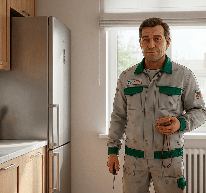 Профессиональный мастер TechFix за работой